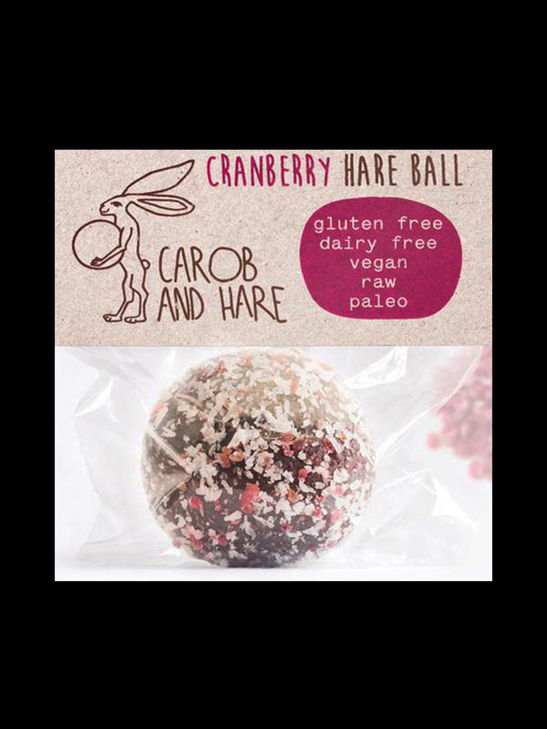 Carob and Hare - Cranberry Hare Ball